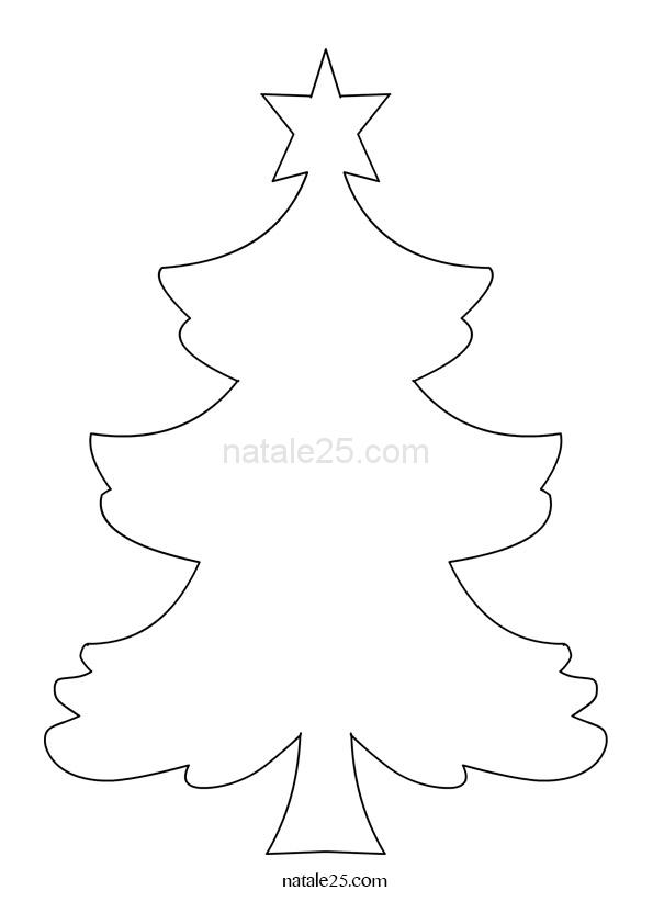 Albero Di Natale Da Colorare Natale 25