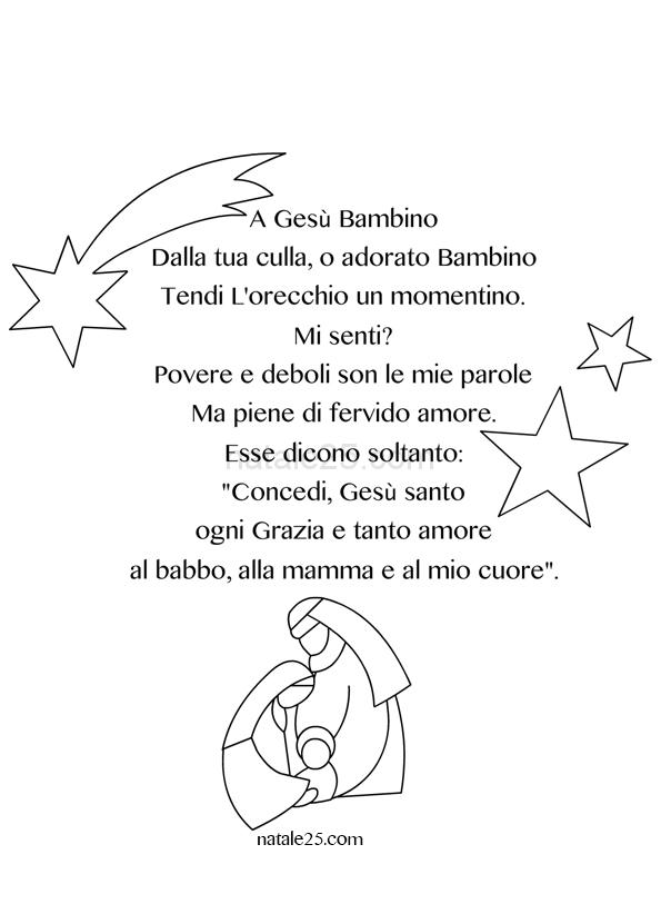 Poesie Di Babbo Natale Per Bambini.Filastrocche Natale Per Bambini Natale 25