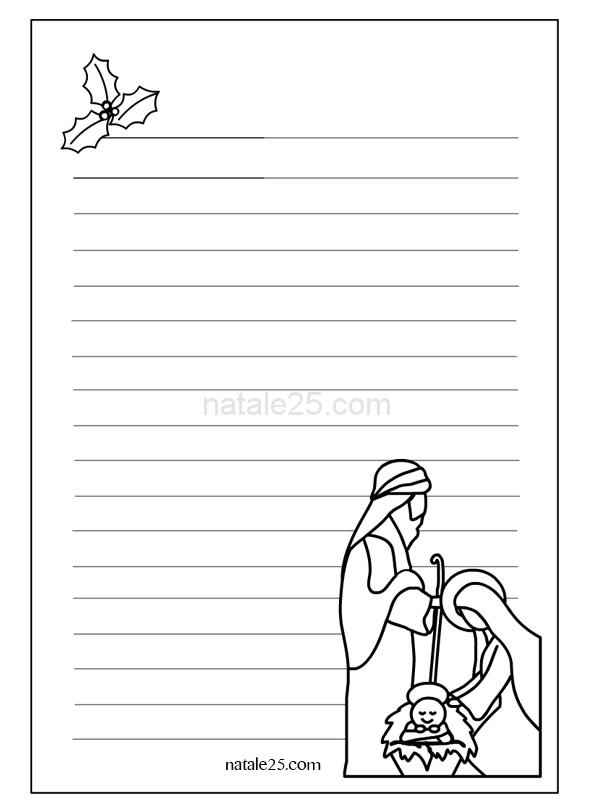 Letterine Di Natale Da Colorare Natale 25