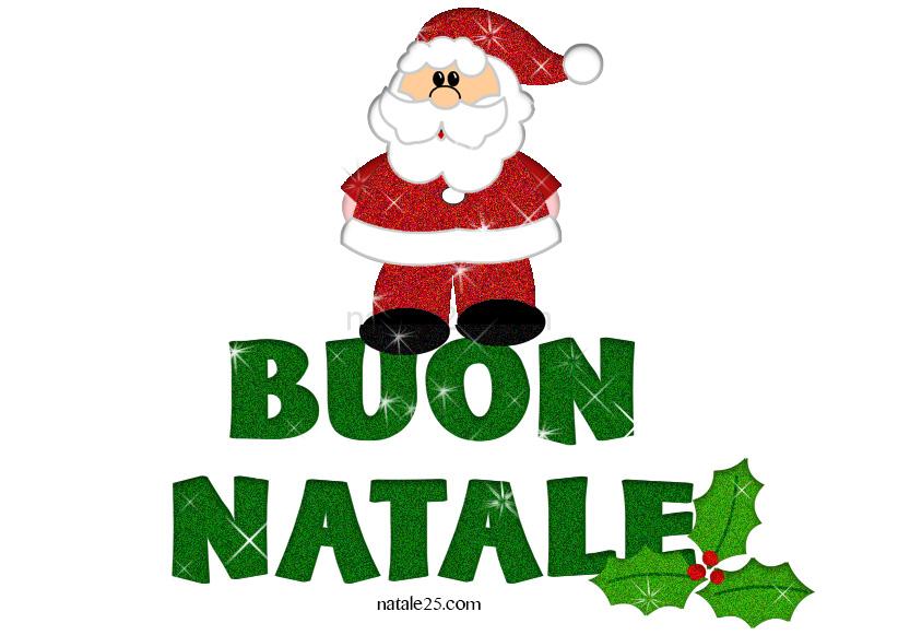 Buon Natale Glitter Scritta.Scritta Buon Natale Glitter Natale 25