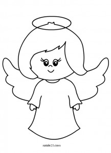 disegno angelo