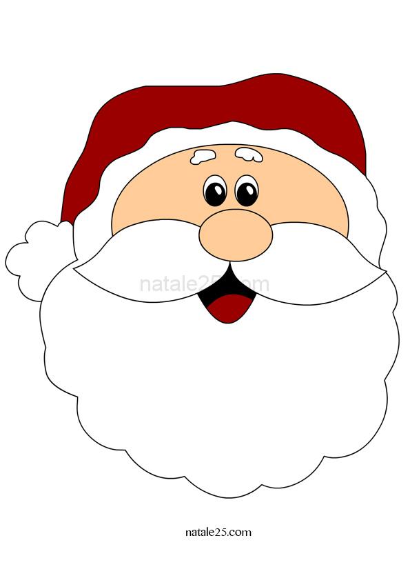 Disegni Colorati Di Babbo Natale.Babbo Natale Immagine Da Stampare Natale 25