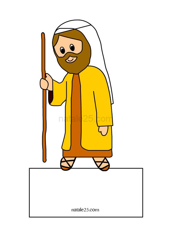 Personaggio Presepio Giuseppe Natale 25