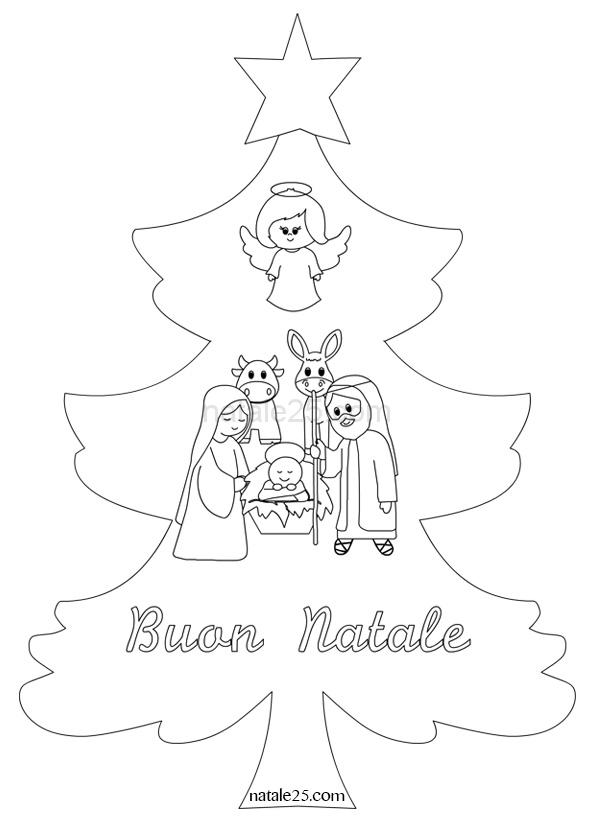 Biglietti Di Natale Da Stampare E Colorare Con Nativita Ardusat Org