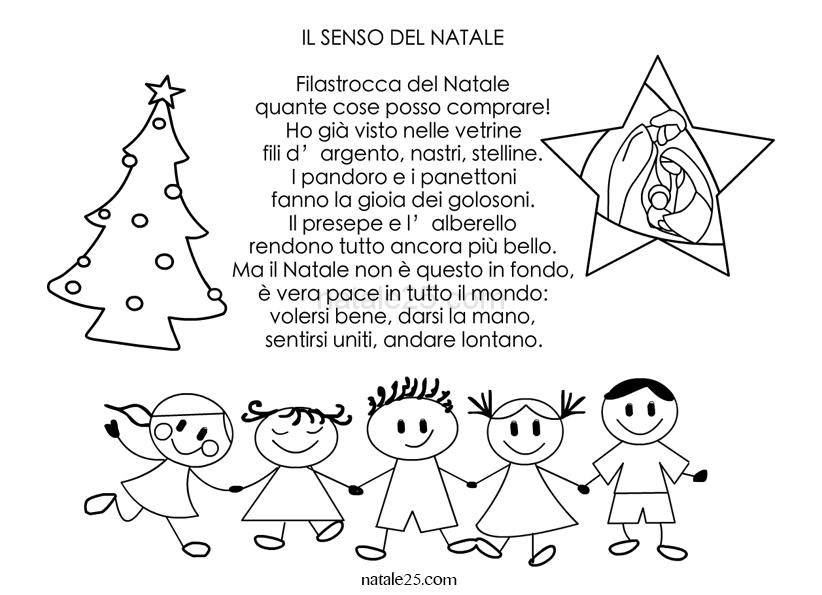 Poesie Di Natale Per Bambini Scuola Infanzia.Poesie Natale Il Senso Del Natale Natale 25