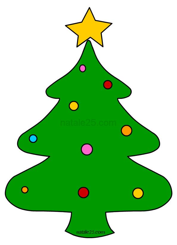 Albero Di Natale Con Decorazioni Colorate Natale 25