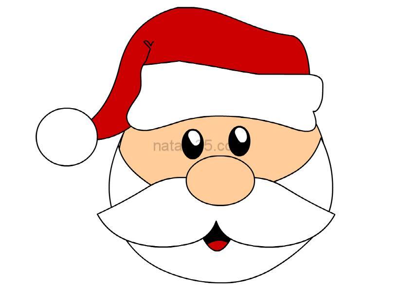 Babbo Natale Di Carta Da Ritagliare Natale 25