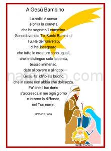 poesia natale gesu bambino