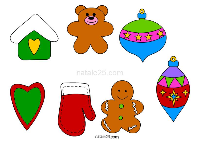 Decorazioni Albero Di Natale A Colori Natale 25