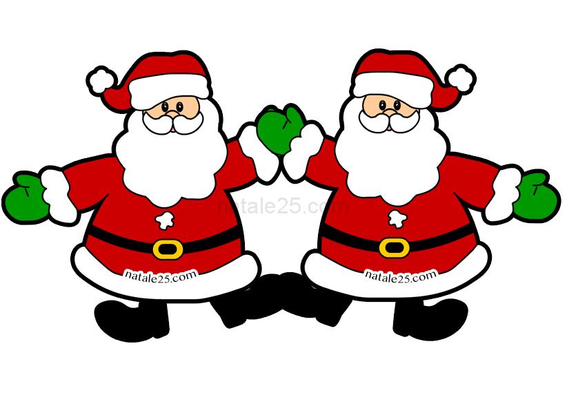 Decorazioni Natalizie Scuola Festone Con Babbo Natale Natale 25