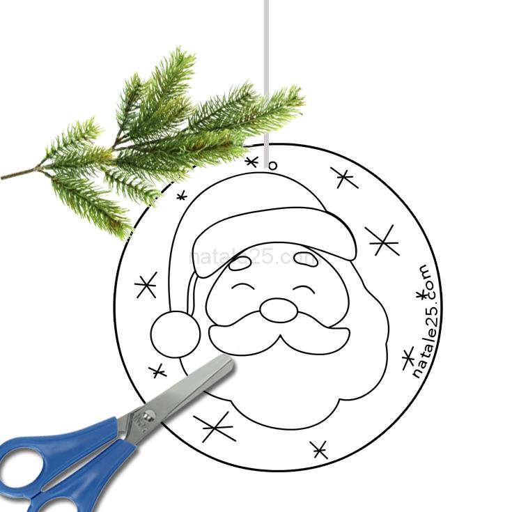 Disegni Di Decorazioni Natalizie.Decorazioni Natalizie Da Appendere Natale 25