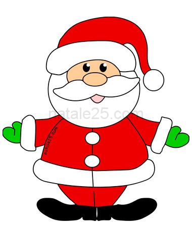 Babbo Natale felice