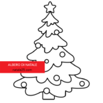 Disegno Albero Di Natale Con Decorazioni Natale 25