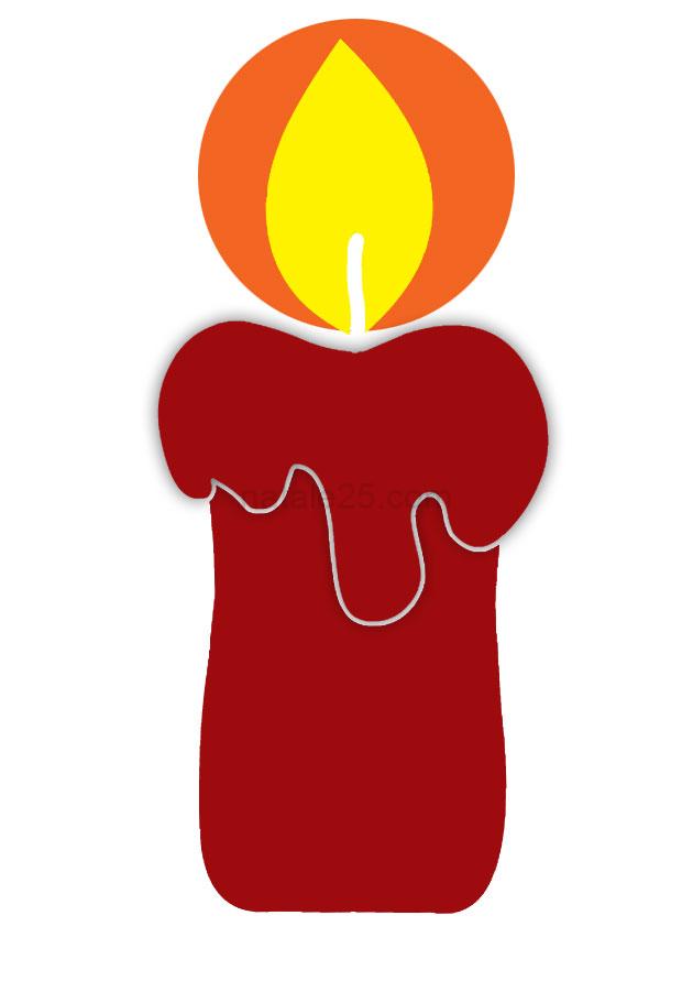 candela rossa 1