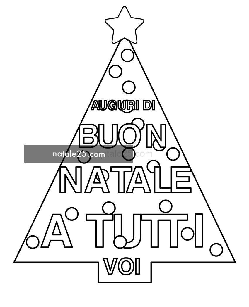albero auguri natale