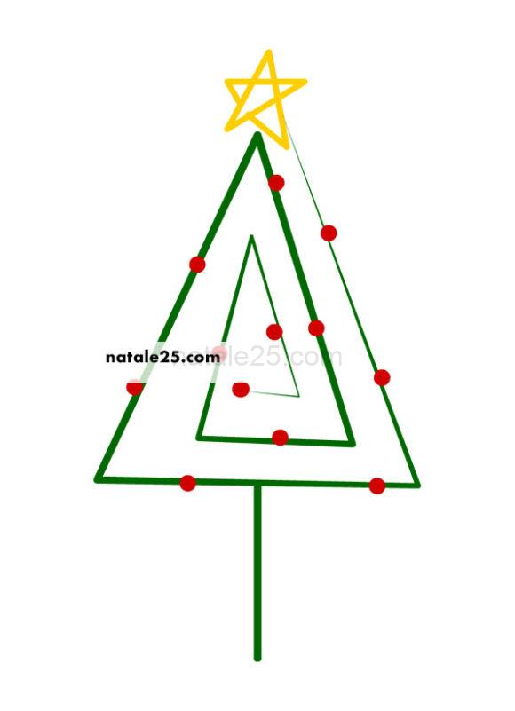 albero natale minimal