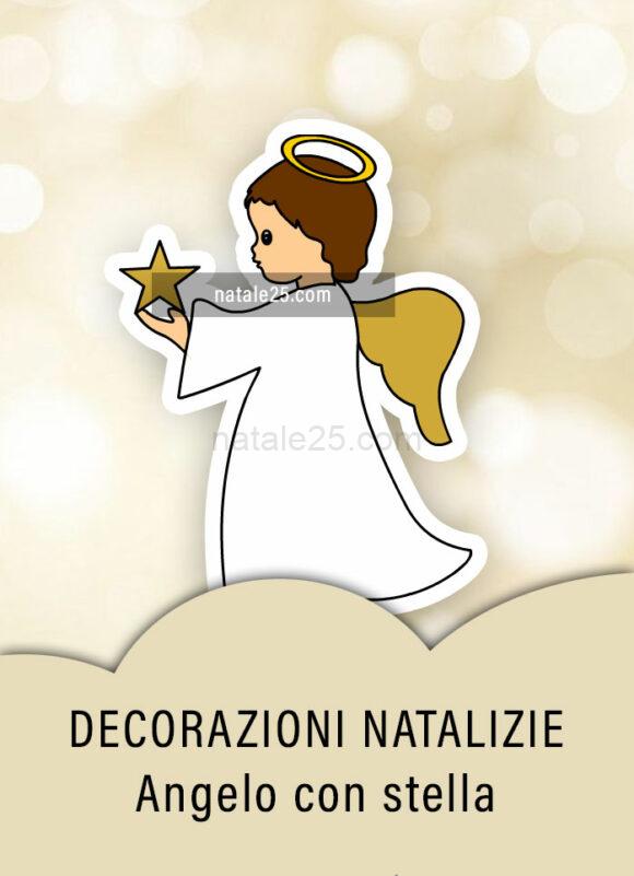 angelo natale decorazione