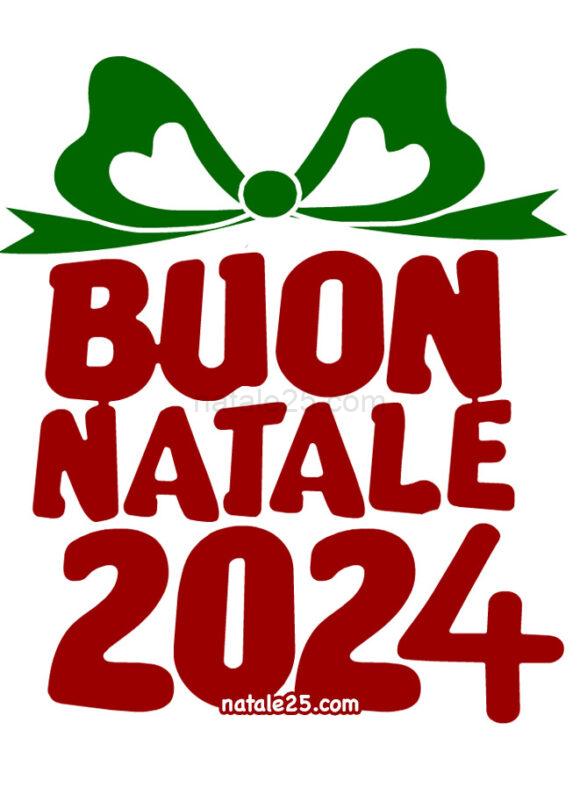 buon natale 2024 regalo