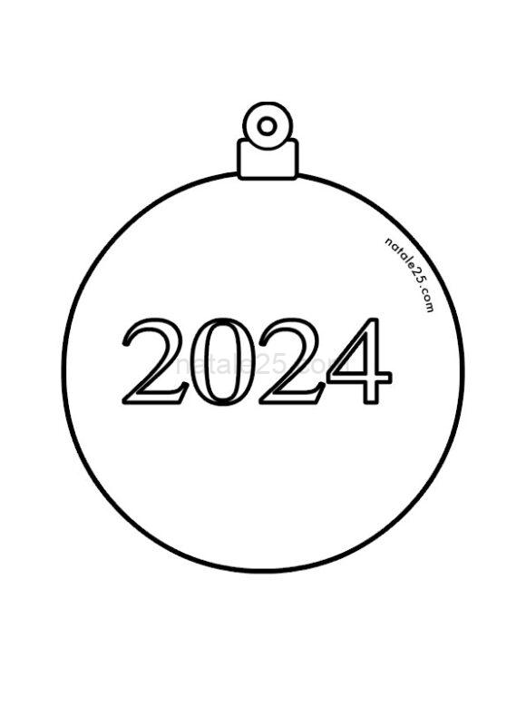 pallina natale 2024