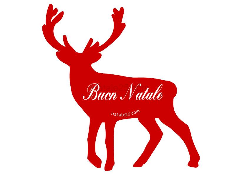 Renna Buon Natale 10 renna buon natale