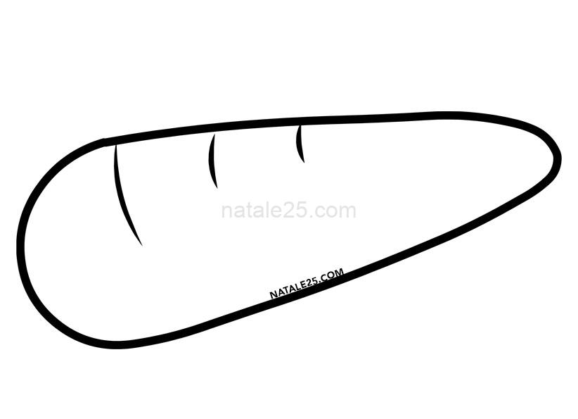 Naso pupazzo di neve 4 naso carota