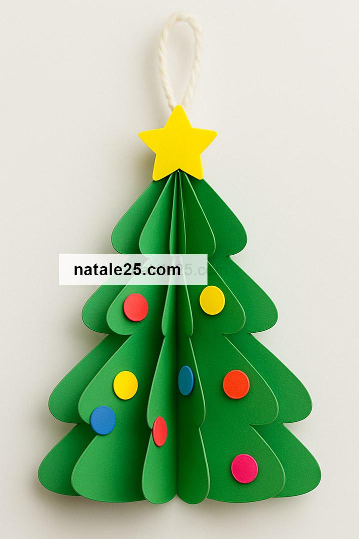 Albero di Natale 3D per decorazioni 5 decorazione albero natale 3d