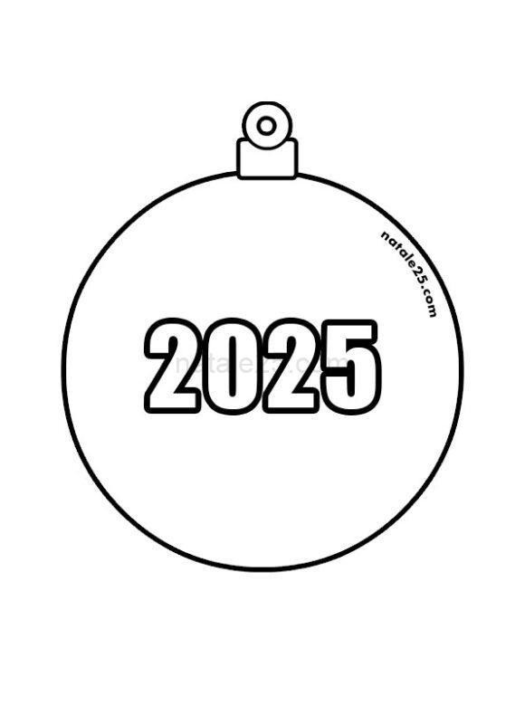 pallina natale 2025