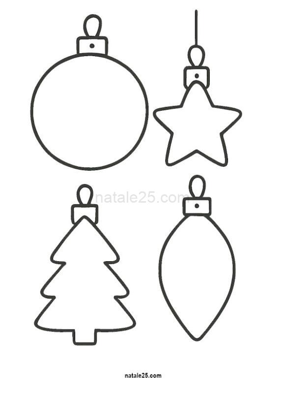 palline di natale di carta