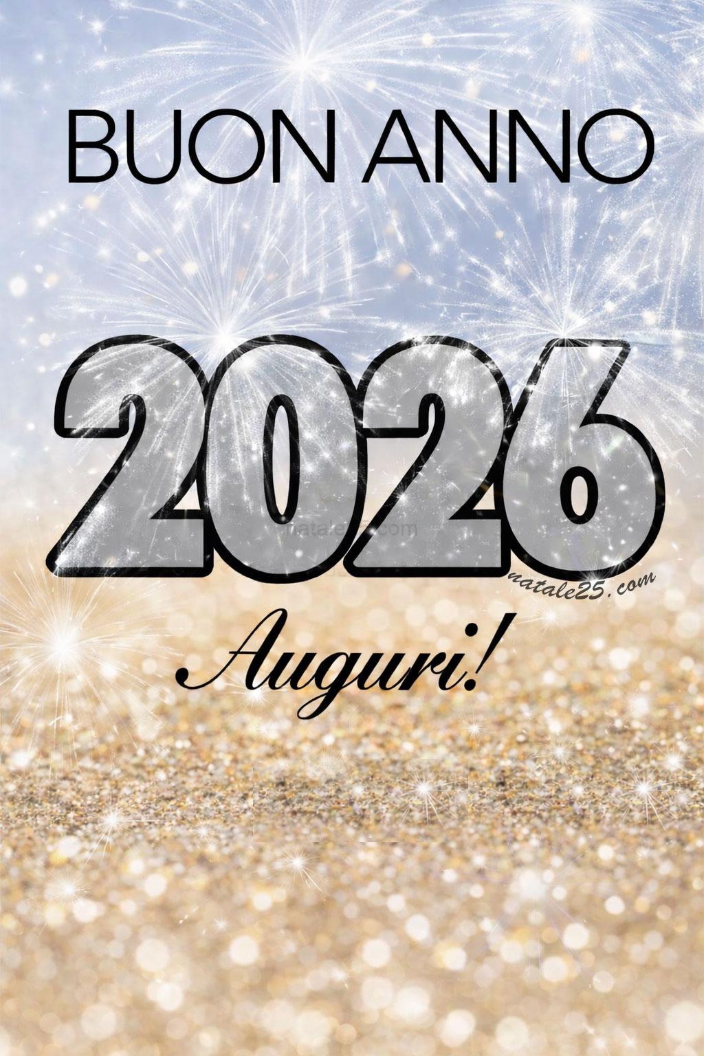 Auguri di Buon Anno 2026 4 auguri di buon anno 2026