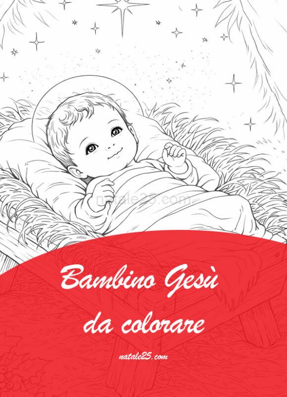bambino gesu disegno