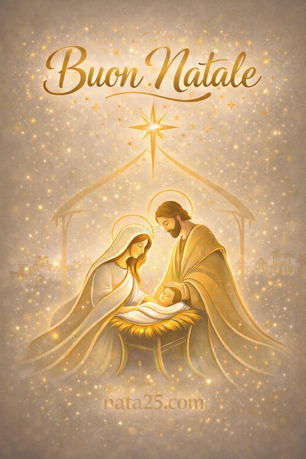buon natale immagine nativita