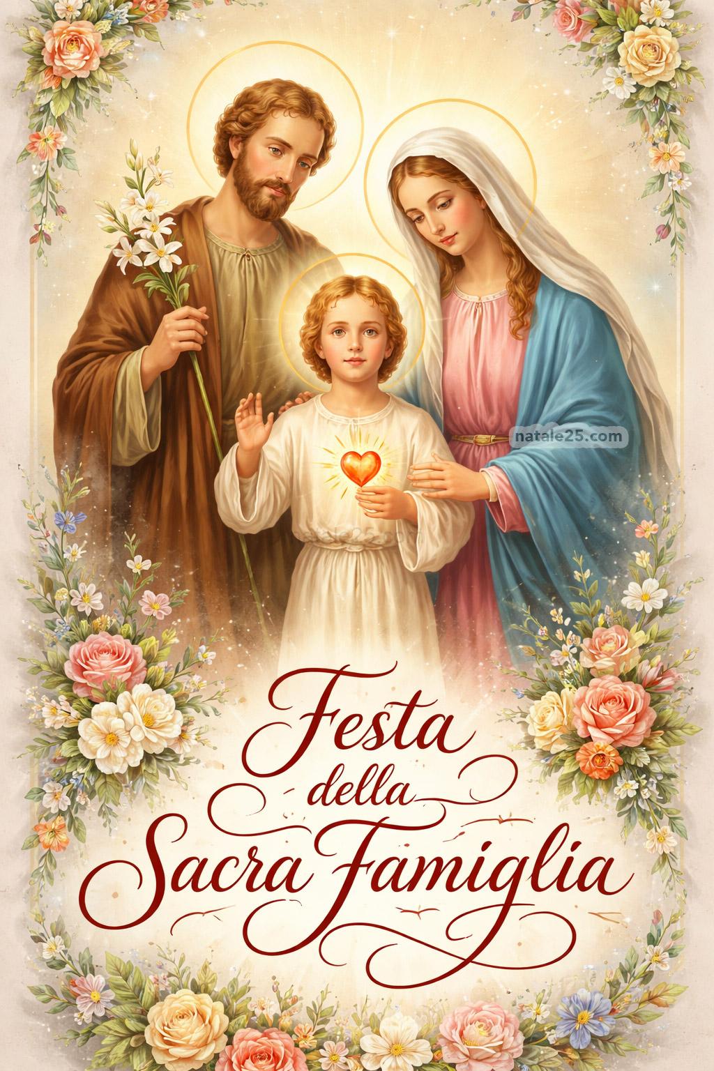 Buongiorno Festa Sacra Famiglia